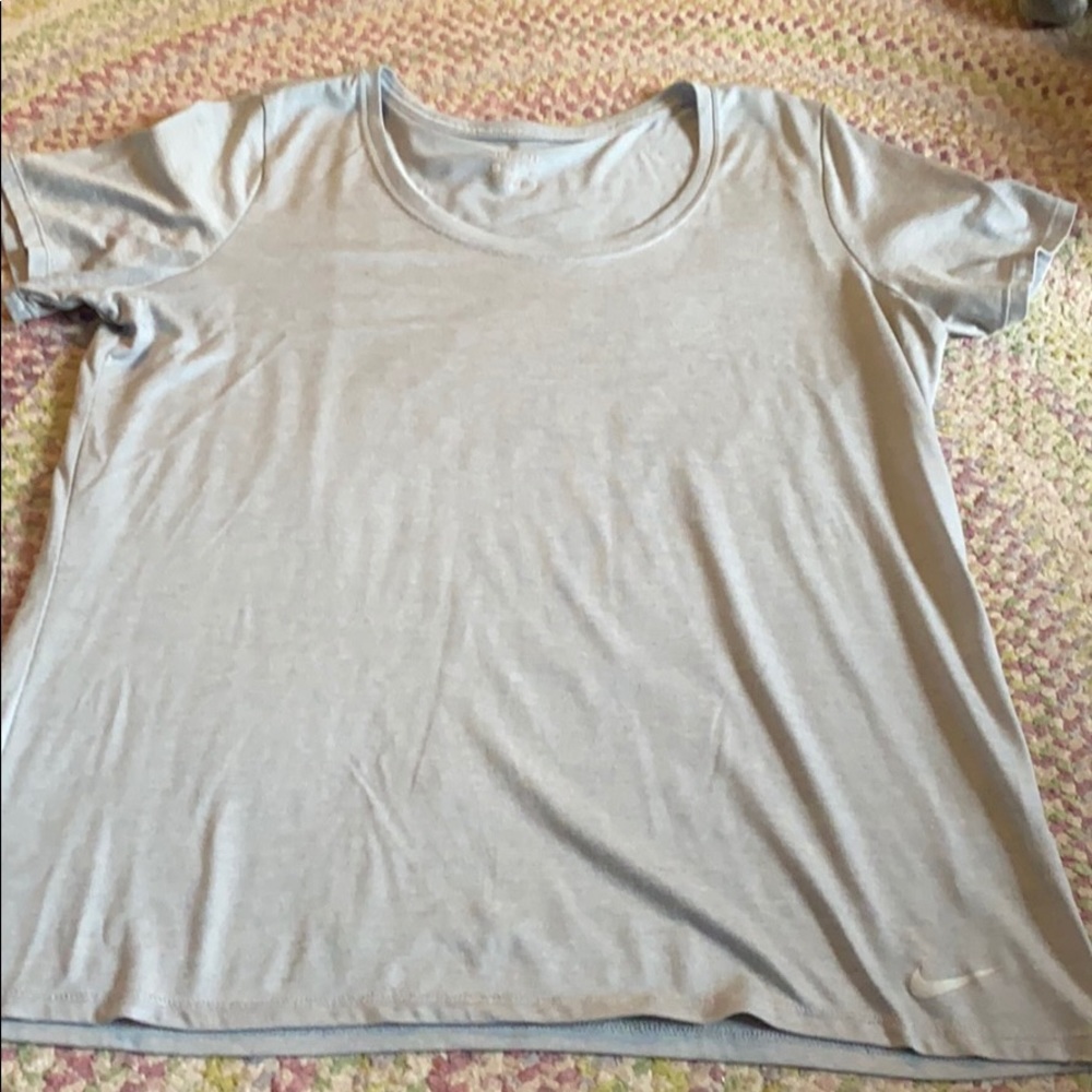Light gray Nike shirt